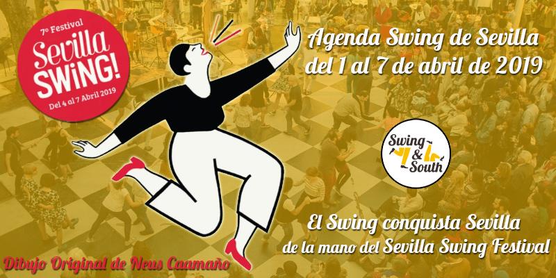Agenda Swing  de Sevilla, semana del 1 al 7 de abril de 2017