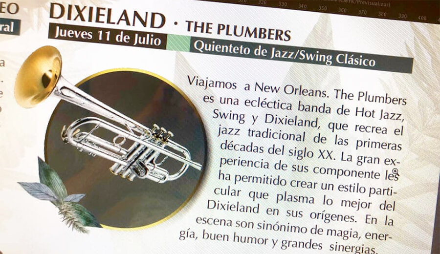 Dixieland The Plumbers concert in Jerez