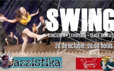 Swing en Bahia Mar con la actuación de Jazzistika y baile con Bailar Swing Cádiz